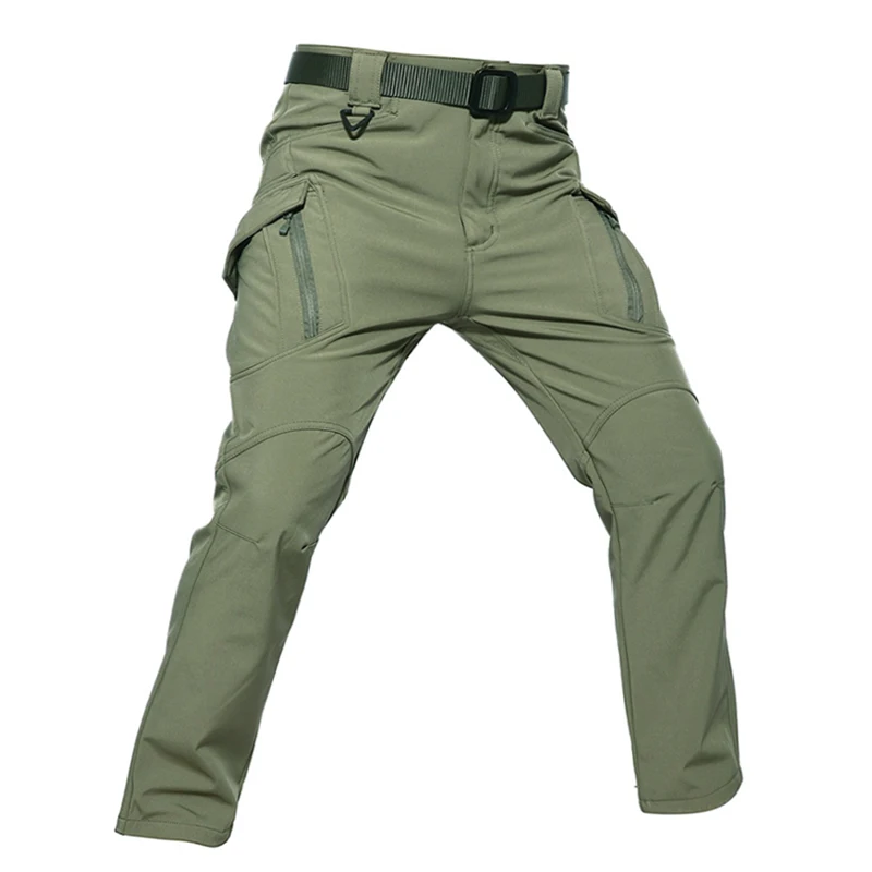 Брюки TACVASEN Softshell мужские тактические водонепроницаемые охотничьи военные