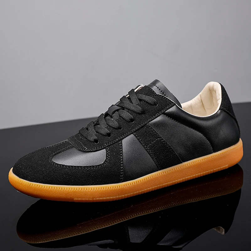 Новинка 2022 года Кожаные мужские кроссовки Прогулочная обувь для путешествий