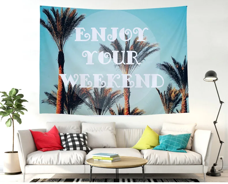 3D печать в богемном стиле Ловец снов висит ткань перо гобелен украшения дома