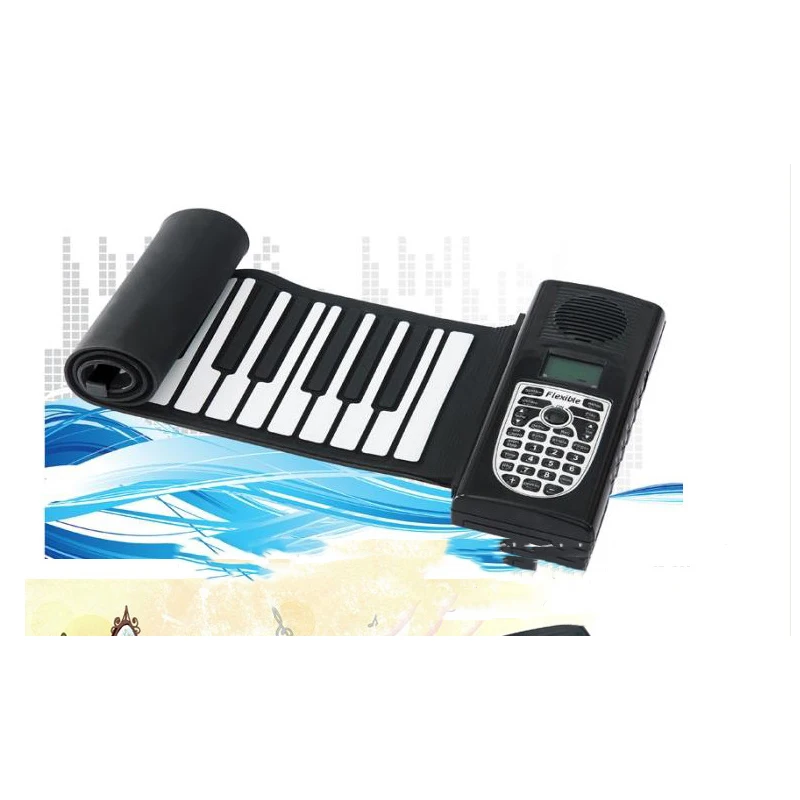Хит продаж клавиатура с голосовым управлением складное ручное пианино