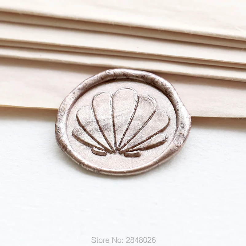 Печать на оболочке морская печать воске искусственная свадебные