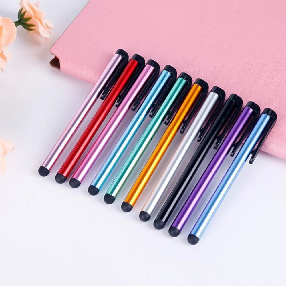 

10 Pieces Universal Capacitive Stylus Pen 7.0 Universal Stylus Touchscreen Pens Random Color for ipad Mobile Phone