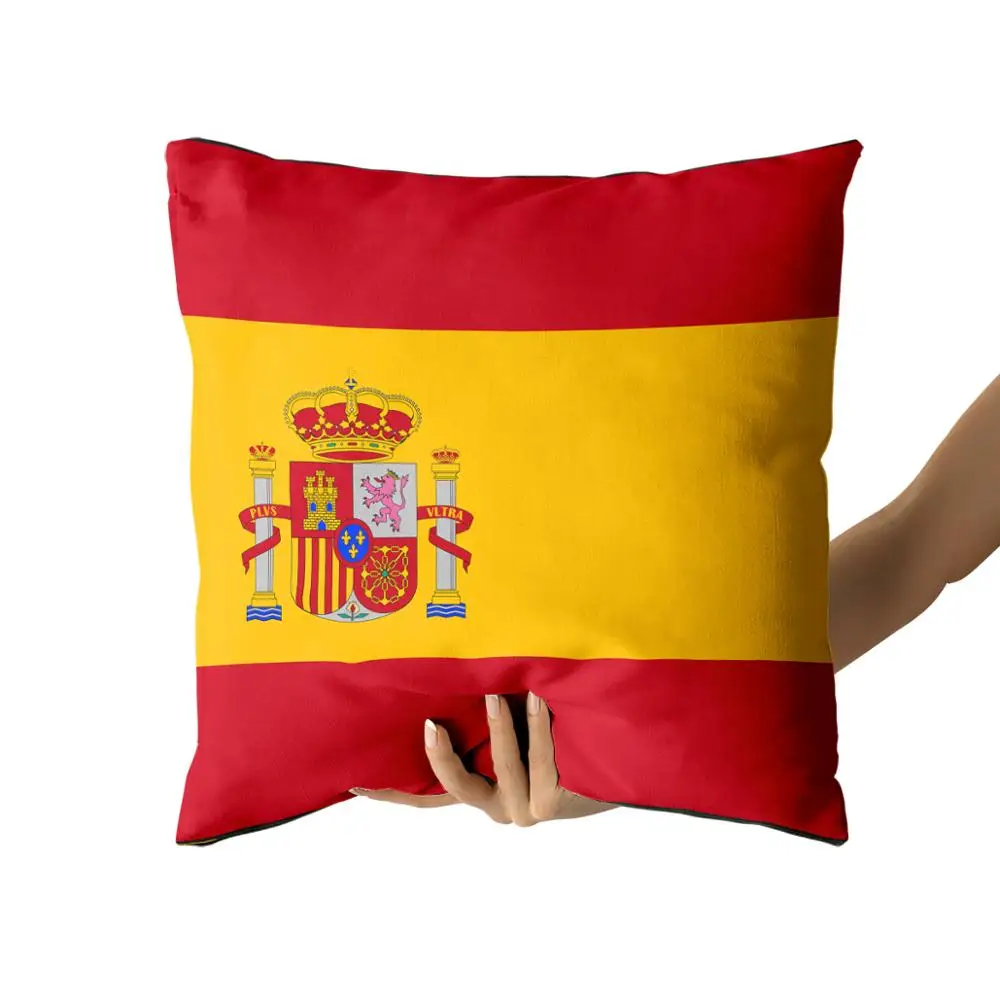 

Spain Cotton Canvas custom pillow custom covers Throw Pillow Pillow Covers personalized gifts