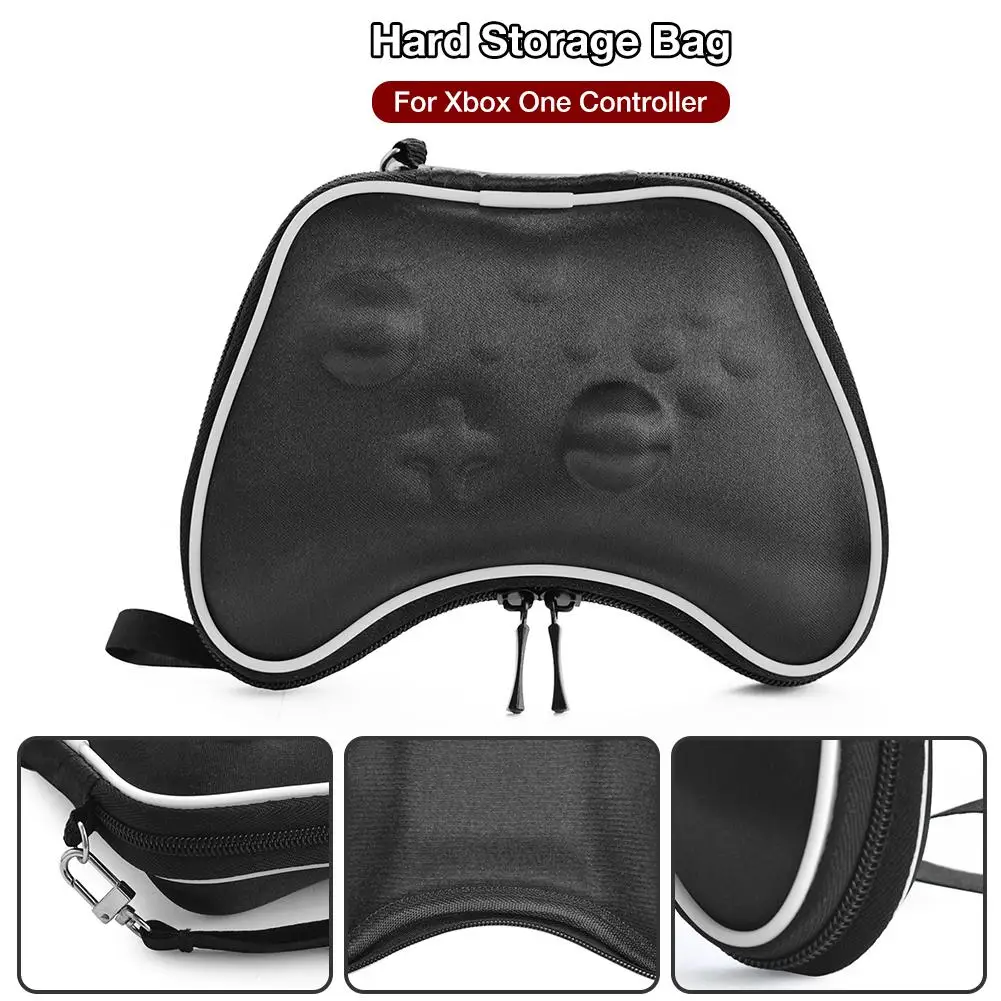 Portable Protective EVA Hard Pouch Case For Xbox One Controller Lightweight Easy Carry Bag Cover Series X Gamepad | Электроника
