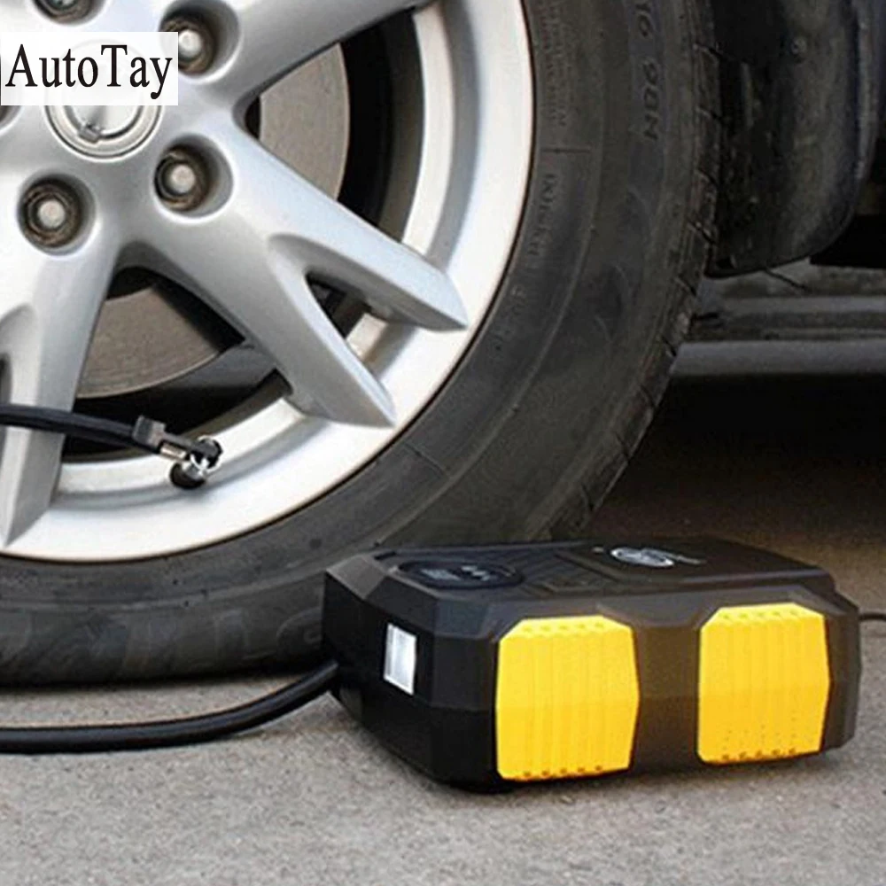 Электрический автомобильный компрессор 12 В постоянного тока цифровой насос для