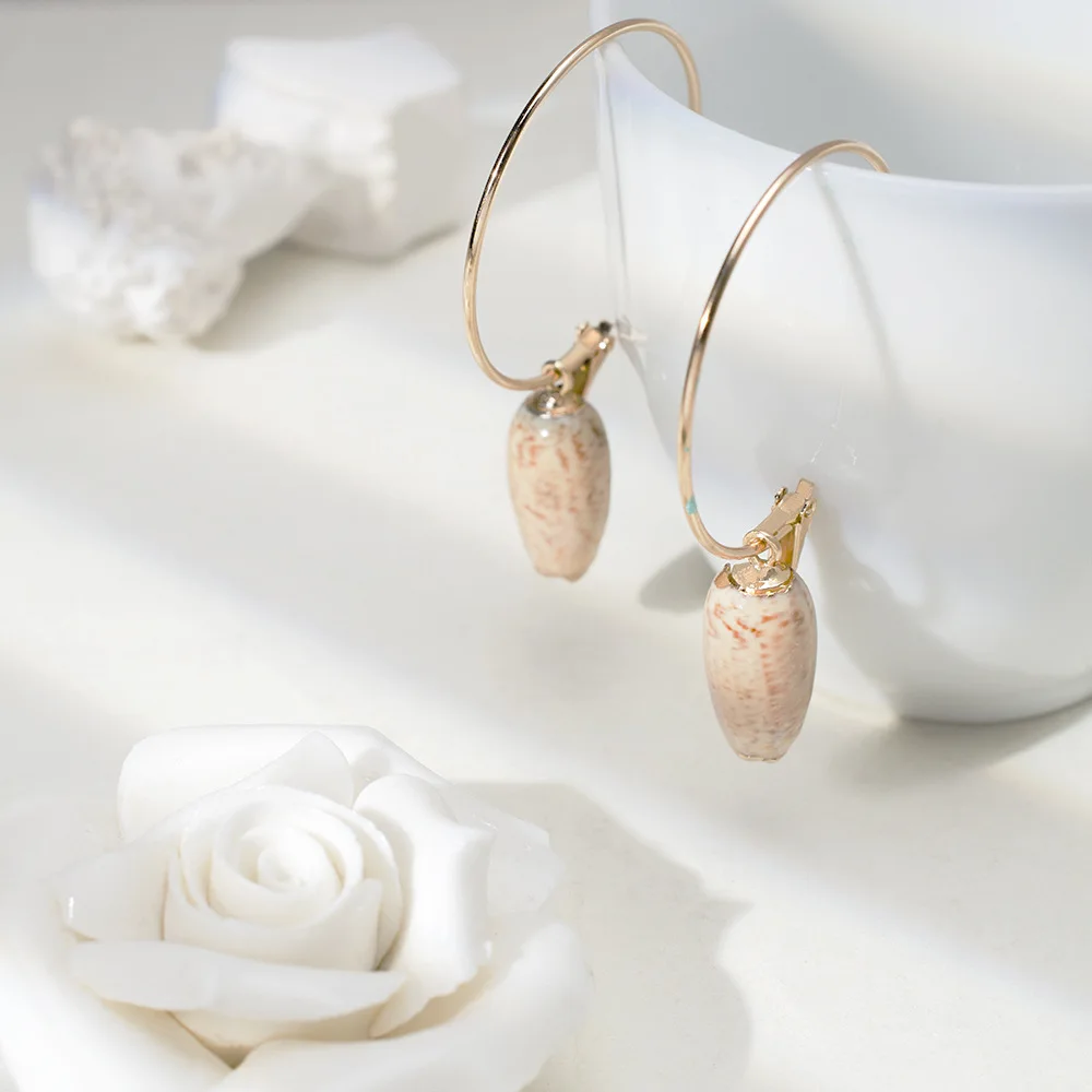 Женские серьги-кольца в богемном стиле 1 пара | Украшения и аксессуары