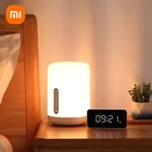 Светодиодный ночник Xiaomi, прикроватная лампа с голосовым управлением и сенсорным выключателем, регулировка для Apple Homekit Siri