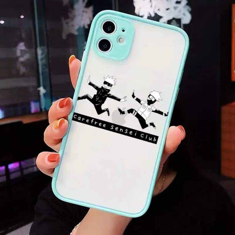 

Jujutsu Kaisen Phone Cases Matte For iPhone 12 Mini 11 Pro XR XS Max 7 8 Plus X Hard PC Back Cover
