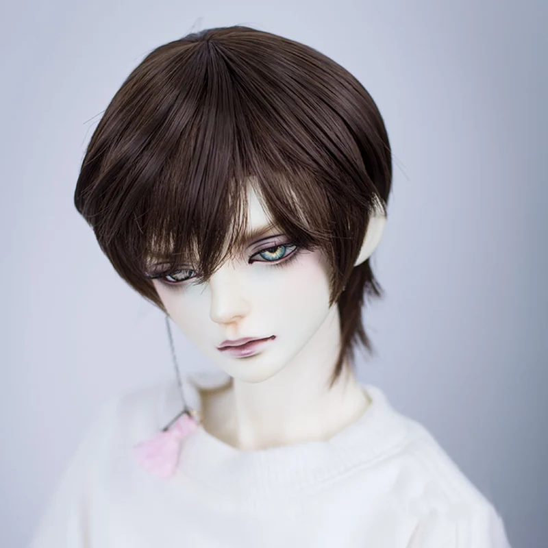 Bybrana BJD волосы высокой температуры короткие для мальчиков длинные 1/3 1/4 1/6