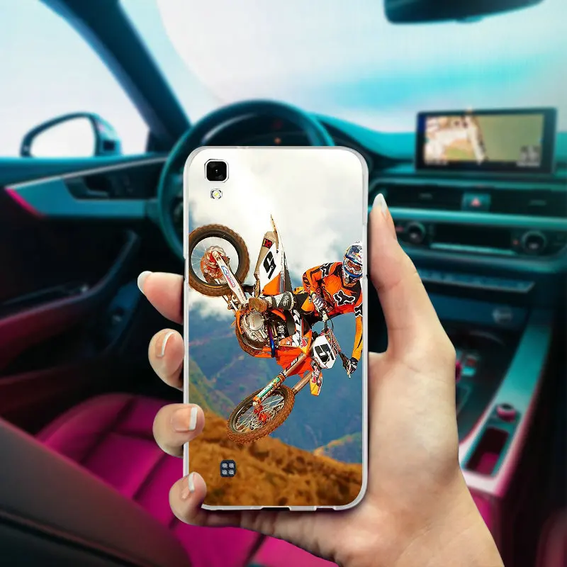 Горячая Распродажа чехлы для телефонов мотокросса грязи и велосипедов LG Spirit V10 V20
