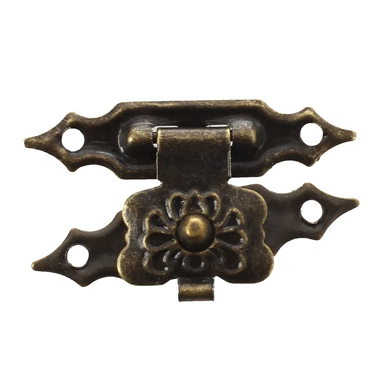 10 x anchive деревянная коробка защелка набор Закрытая Коробка бронзовая 3 см