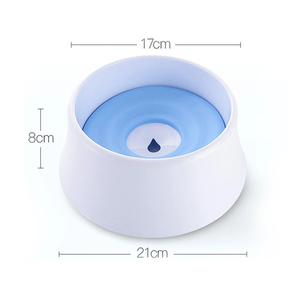 Миска для кошек плавающая не смачивающая рот миска воды собак без разлива