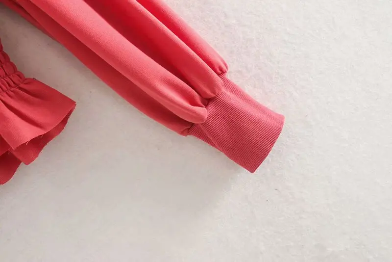 Новинка 2020 женские повседневные тонкие свитшоты ярких цветов с эластичной