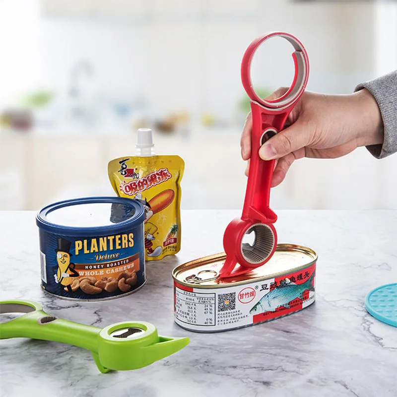 

Multi-Function Can Opener Easy To Open Kitchen Tools 1 To 6 Innovative Design