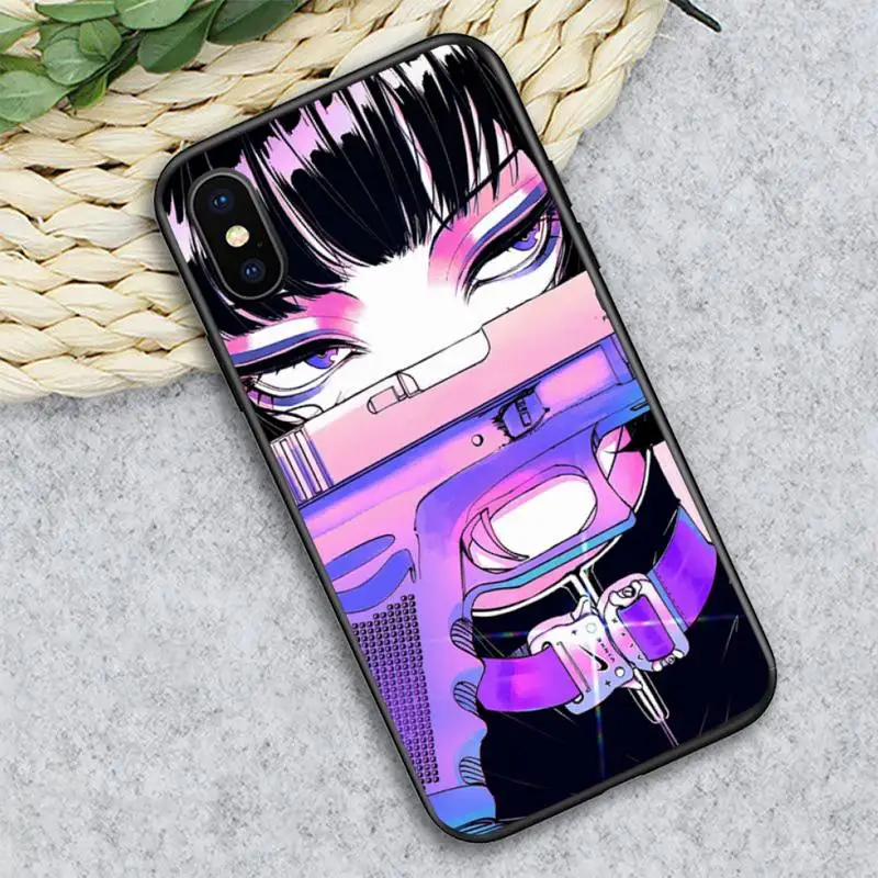 

Fashion Vinne Art Girl Phone Case for iPhone 11 12 pro XS MAX 8 7 6 6S Plus X 5S SE 2020 XR Soft silicone funda