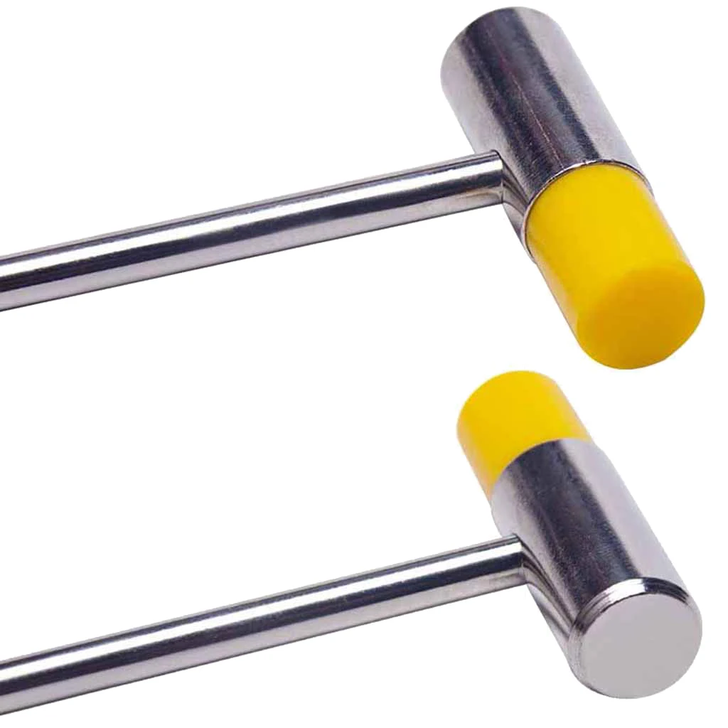 

1set Percision Small Steel Hammer Mini Rubber Hummer Mbira Hammer Tool Crafts