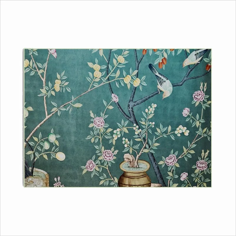 Европейский и американский стиль ветер ковер с цветочным узором ковры для