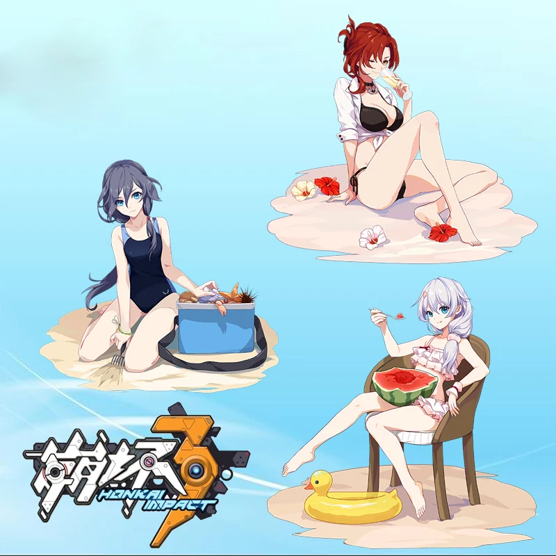 Аниме Honkai Impact 3 Yae Sakura Theresa Apocalypse Murata Himeko акриловая подвеска подставка для