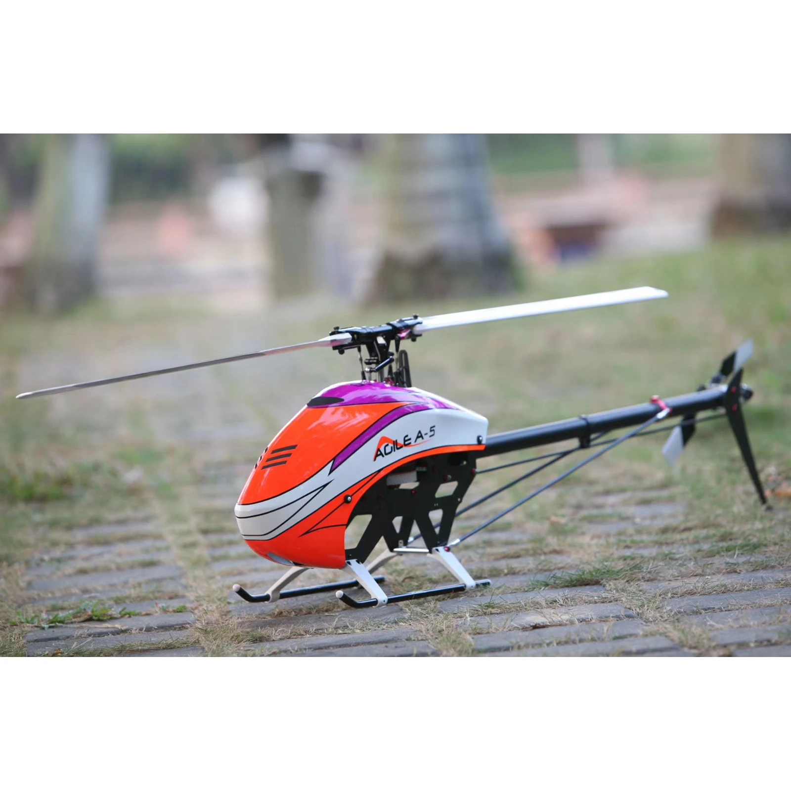 

KDS AGILE A5 6CH 3D Flybarless 550 Class Belt Drive RC Helicopter Kit