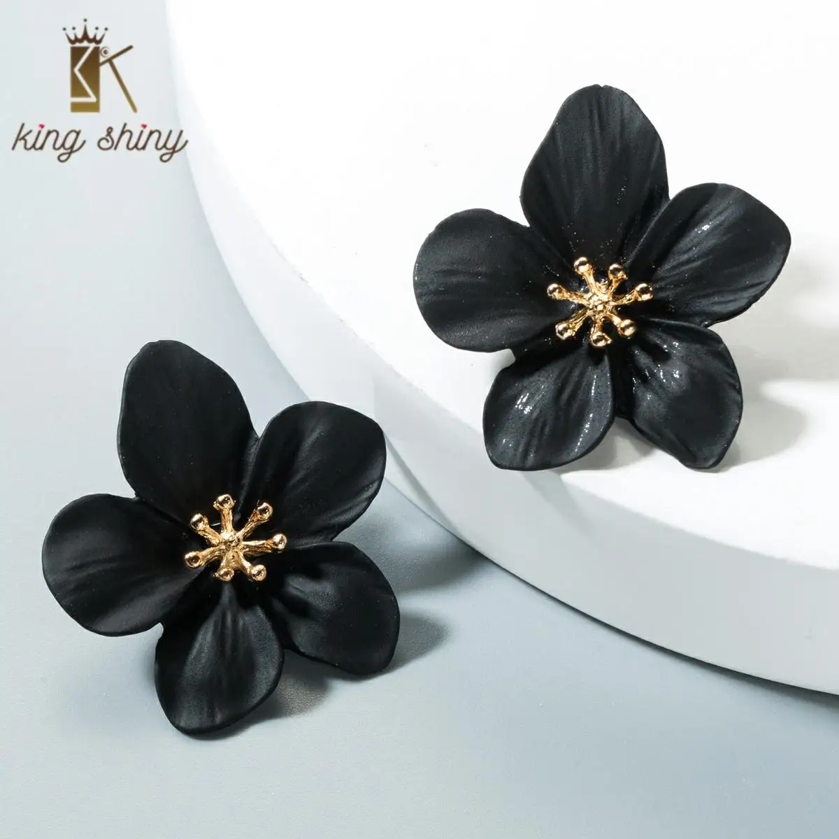 Новинка 2020 женские серьги гвоздики из сплава яркие разноцветные Серьги в виде