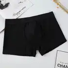 Трусы-боксеры мужские хлопковые, пикантное удобное нижнее белье, шорты-боксеры, Длинные Трусы, 2021