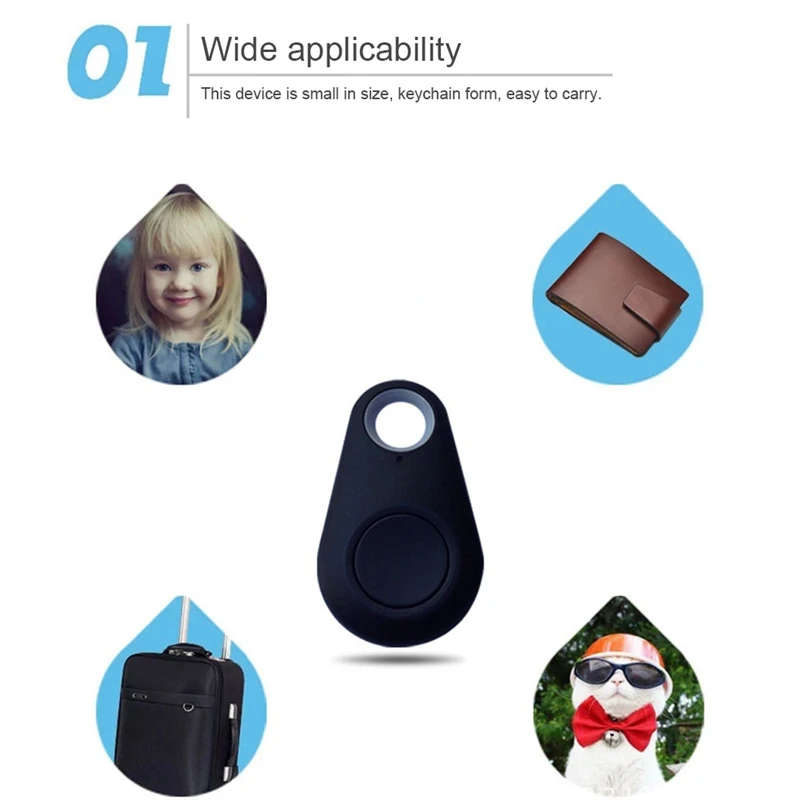 Мини Bluetooth 4 0 трекер GPS анти потеря карманный размер умный Детская сумка поисковик