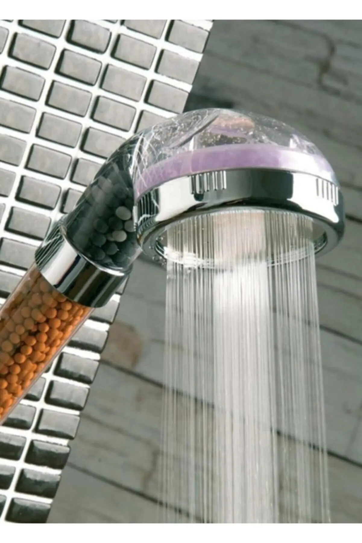 Водосберегающая насадка для душа из натурального камня/простая сборка