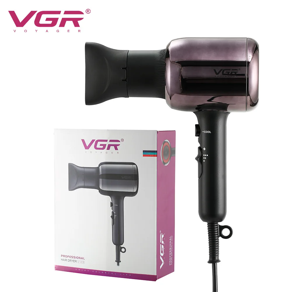 

VGR V-418 Hair Dryer With Ionic for Professional Strong Power for Hairdressing Barber Salon Tools Hair Blower hair blow dryer
