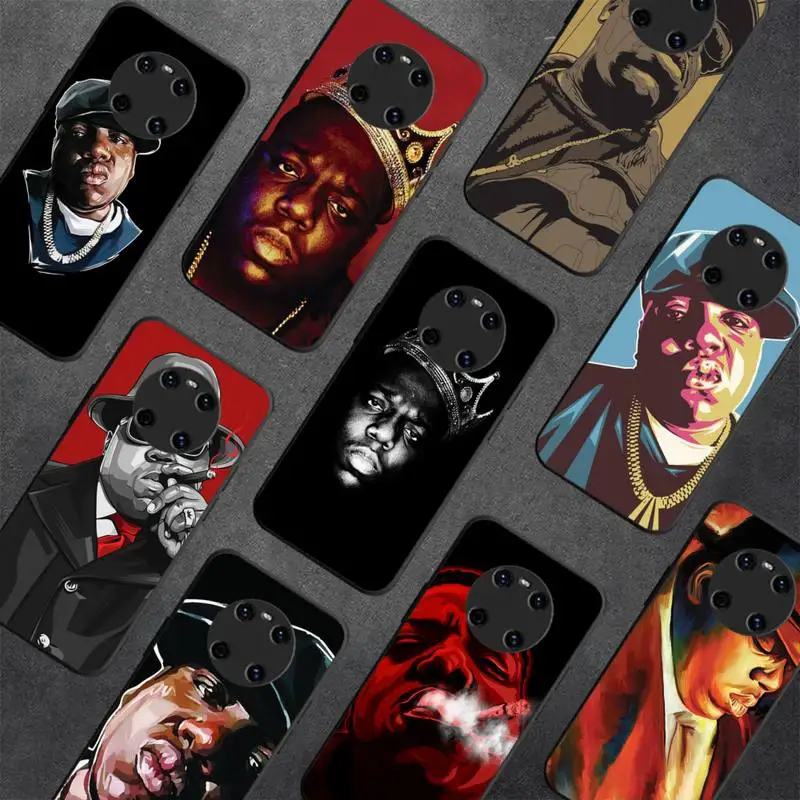 

Biggie Smalls Notorious BIG Art Phone Case For Huawei Y 5 Y62019 Y52018 Y92019 Luxury funda case for 9prime2019