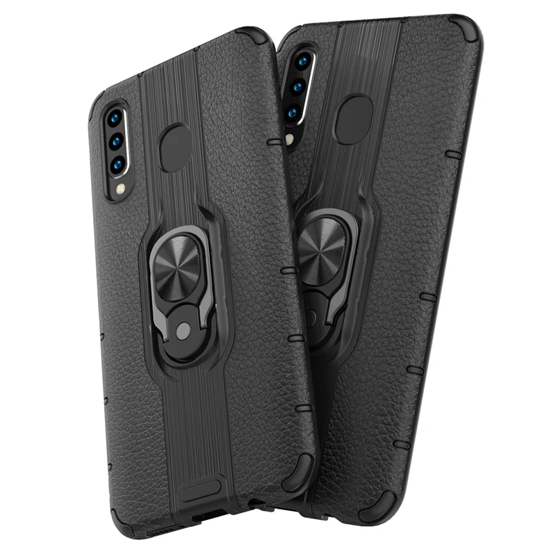 phone case For Samsung A50 A30A20 Magnetic bracket cover A7 2018 S10 Mote10 Plus Anti-fall Thin | Мобильные телефоны и