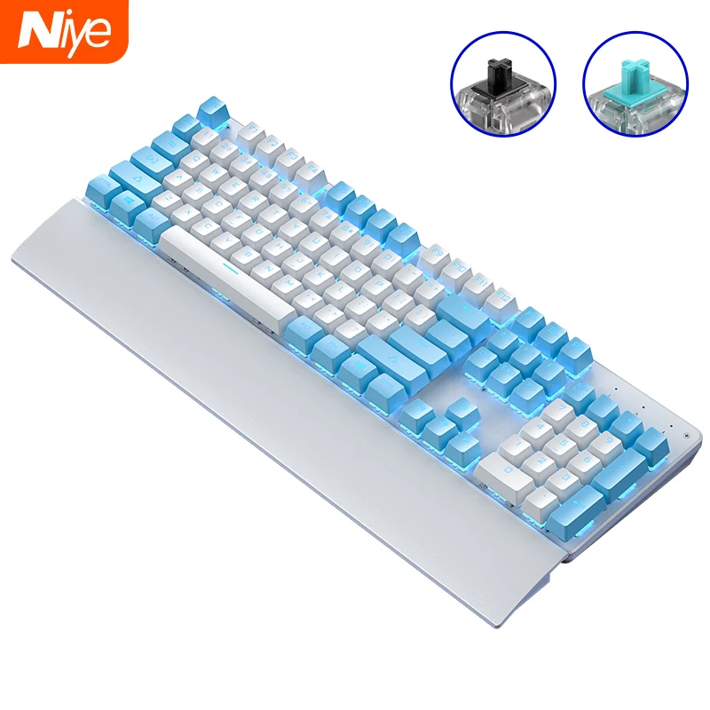 

Клавиатура Механическая Проводная игровая с RGB-подсветкой, 104 клавиш