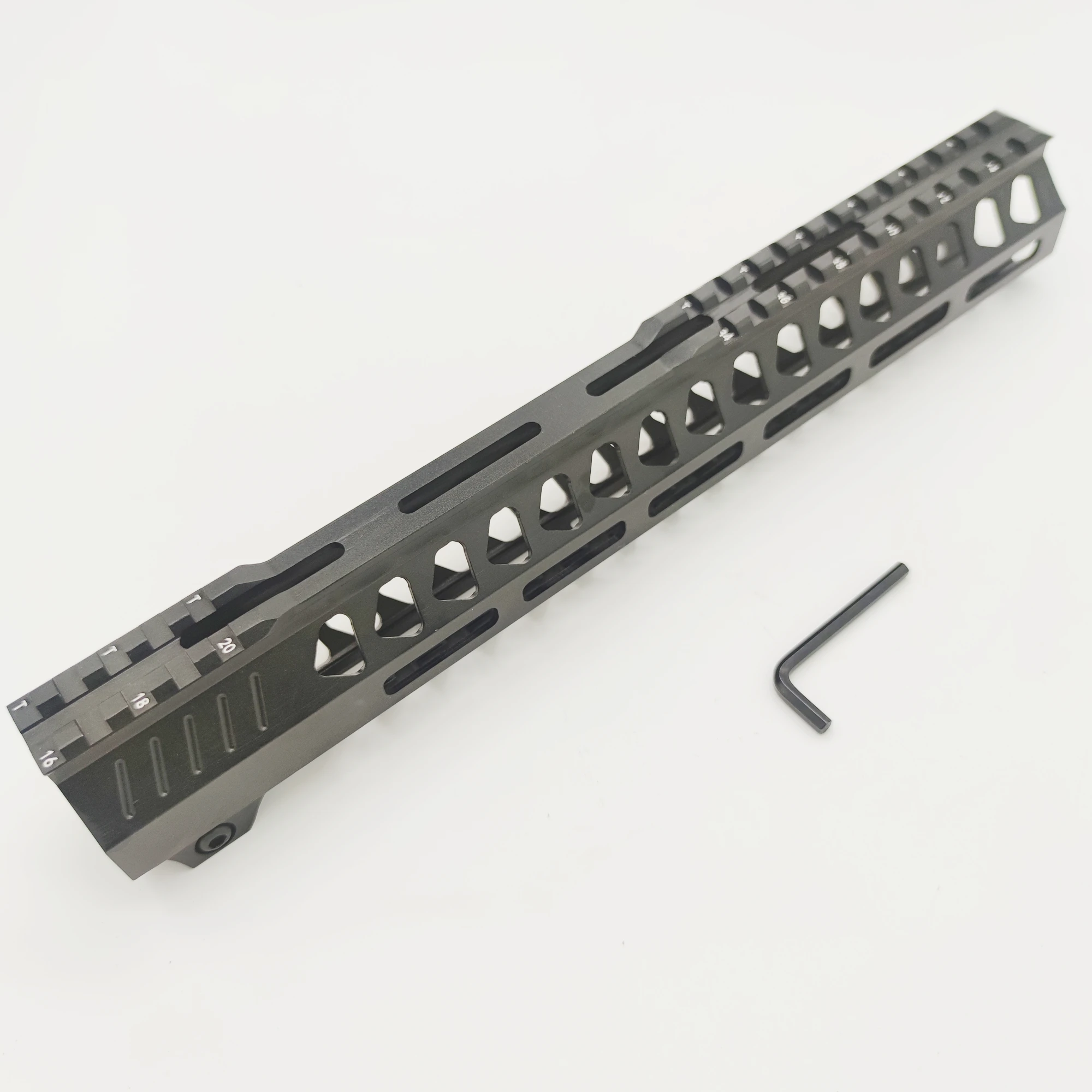 Защитный поплавок MLOK супер тонкий ar 15 четырехрельсовая стальная гайка. 223 для AR M4