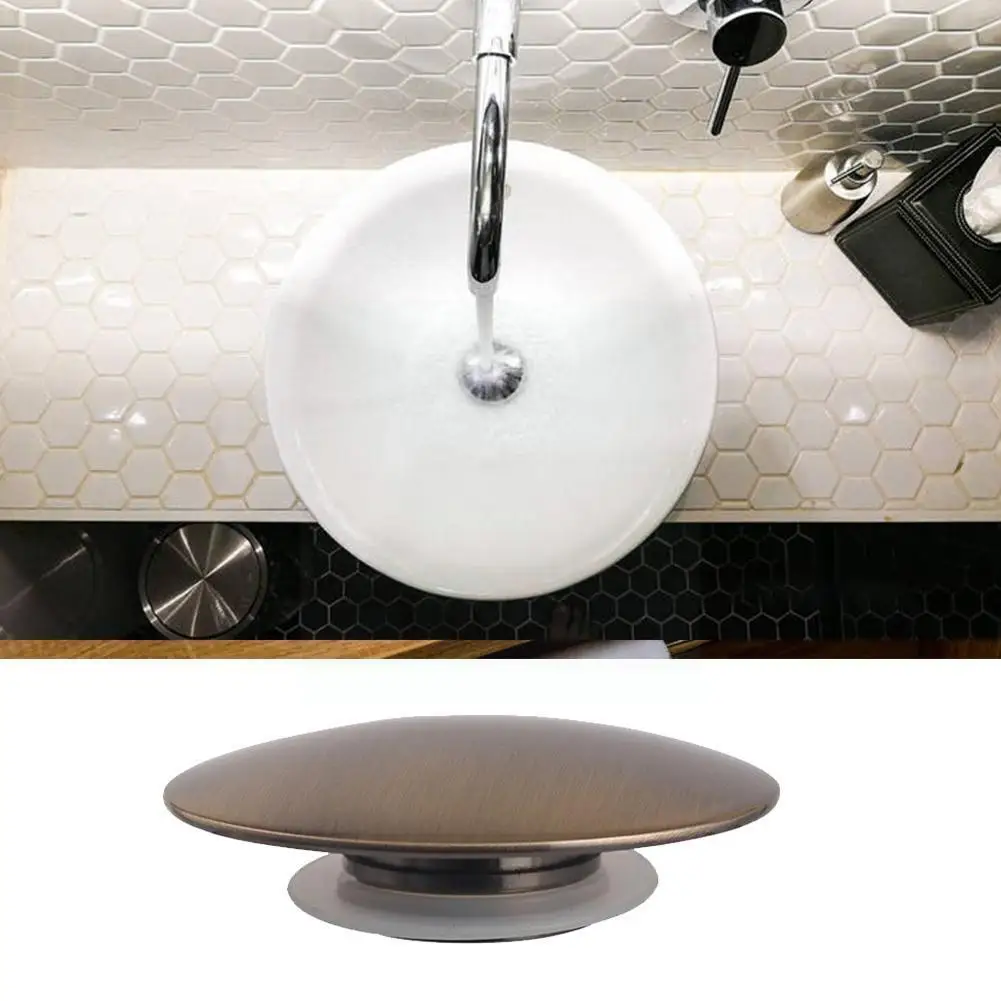 

Replacement Brass Basin Sink Waste Up Plug Cap Click Push Basin Clack Button For Bathroom Sink Z3v5