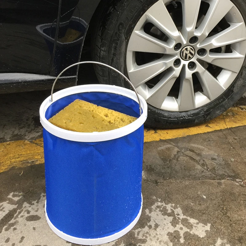

High Capacity Folding Bucket Pail Multifunctional Outdoor Waterpot Basin For Car Washing Camping Hiking Travelling Fishing