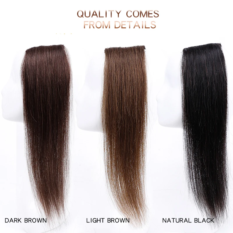 6 &quot8&quot 12 &quot16&quot ручной работы прямые 2 клипсы для наращивания волос