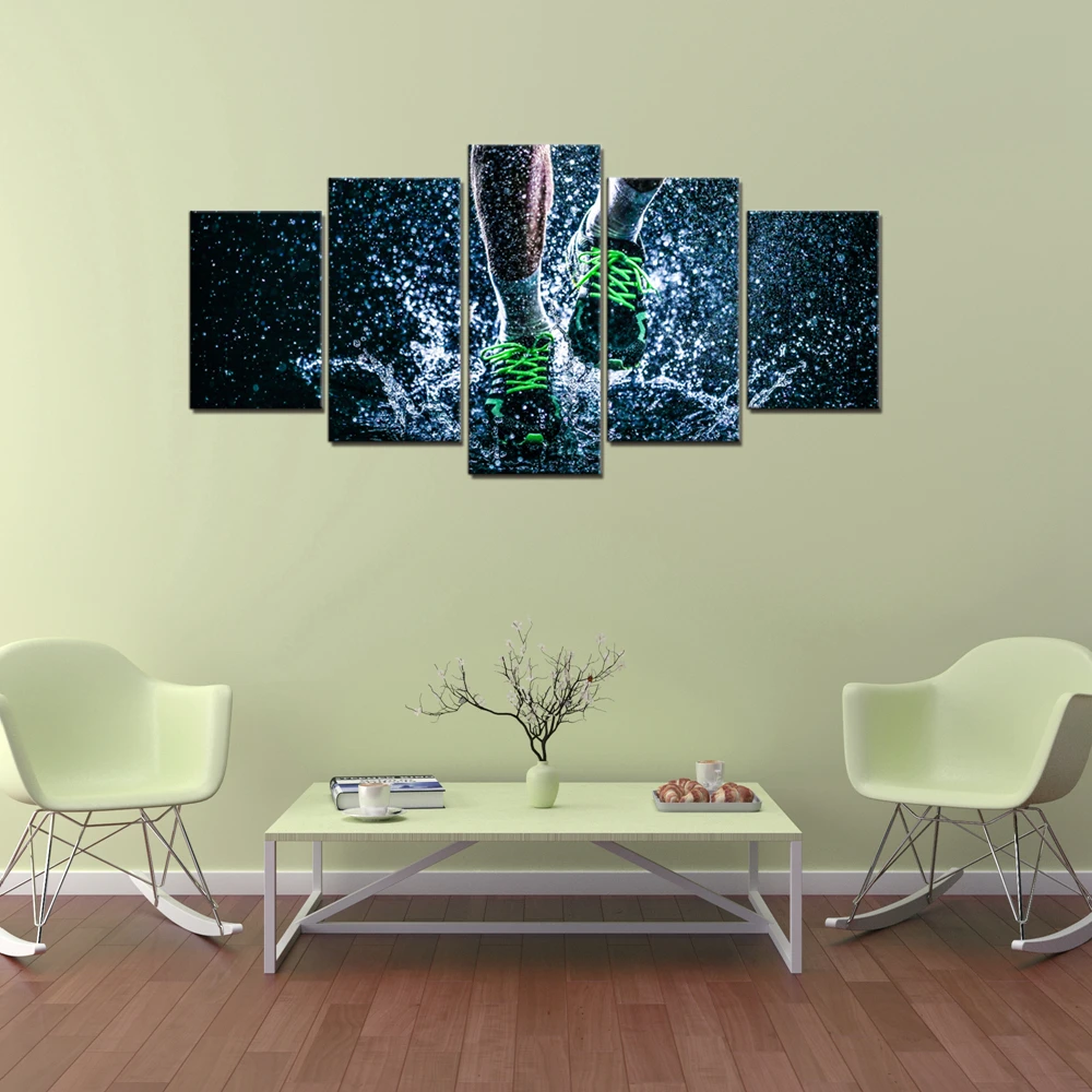 

Splashing Water Sport Poster Giclee Prints Gym Lounge Wall Art Picture for Kid Bedroom Bathroom Wall Decor Dropshipping