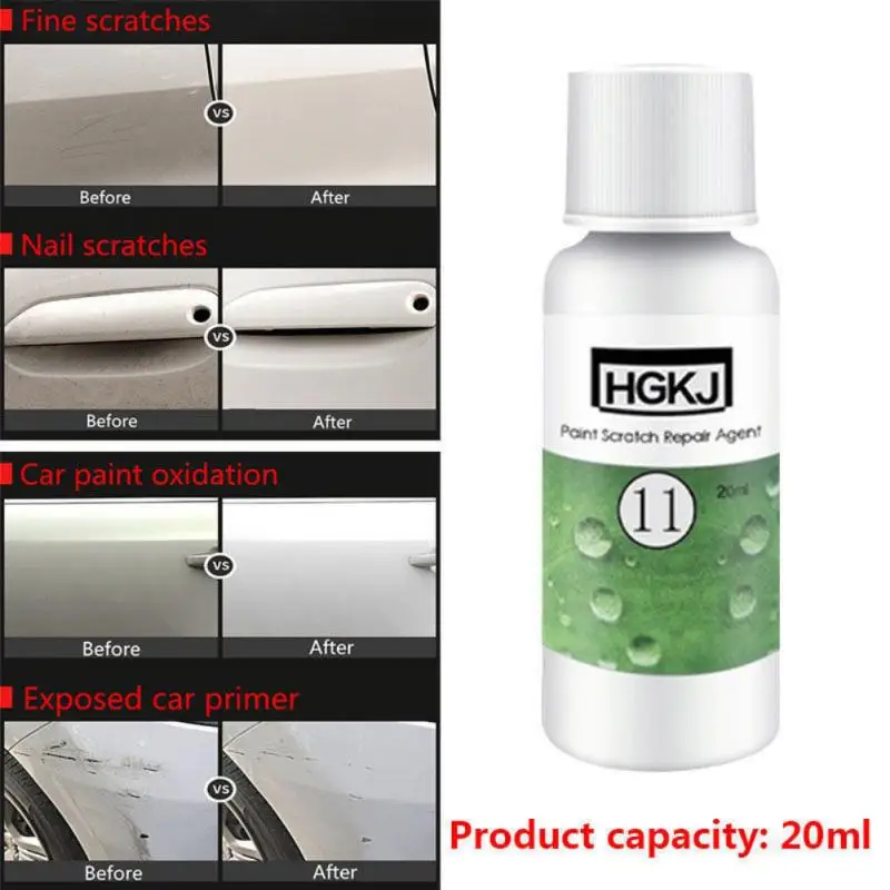 

20ml Car Polish Paint Scratch Repair Agent Polishing Wax Paint Scratch Repair Remover Paint Care Maintenance Auto Detailing