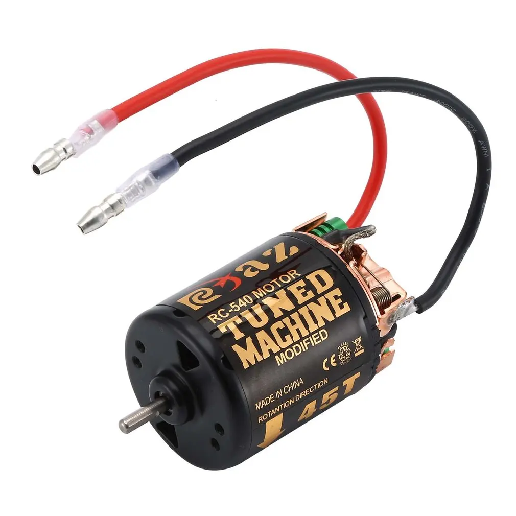 Щеточный двигатель RC 540 35T 45T 55T с контроллером скорости 320 водонепроницаемый ESC для