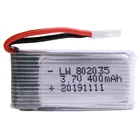 3,7 В 400 мАч Lipo аккумулятор для H107 H31 KY101 E33C E33 U816A V252 H6C 25C RC Quadcopter 802035 Lipo аккумулятор 3,7 Lipo аккумулятор