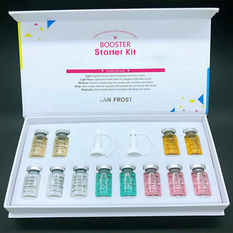 Осветляющая сыворотка для макияжа мерцающий крем салона красоты 12 шт./коркор. 8