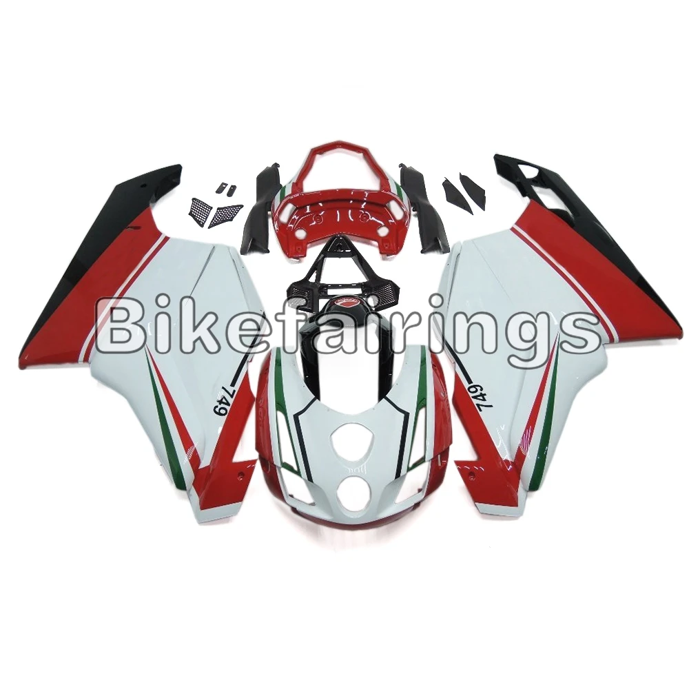 ABS Пластик полный комплект обтекателя для поездок на мотоцикле Ducati 999/749 Biposto 2003 2004