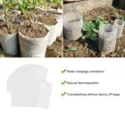Нетканые Детская сумка 3,9 * 3.9in Семья сад выращивания рассады ткань горшок для рассады eco-friendly аэрации посадки сумки