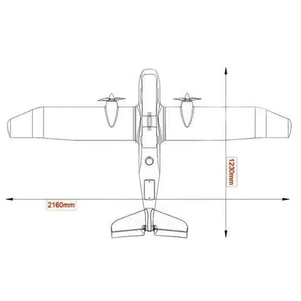 Skywalker TITAN 2160 мм комплект самолетов ручной работы с авиапочтой EPO/ARF на выбор |