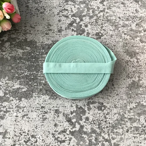 green 3 3/4 ''(20 мм) матовая цветная косая лента эластичная лента тесьма отделка Кружева сплошной головной убор ручной работы DIY украшения ремесла - Цвет: green 3