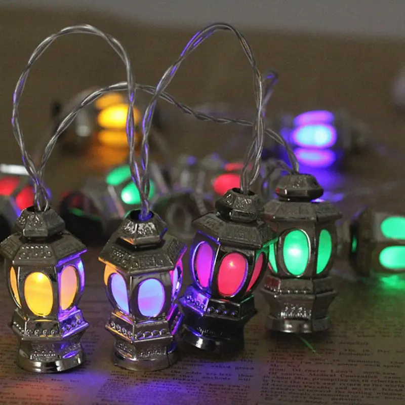 1 65 м 10 Огни стерео дворец светильник светодиодный ИД Мубарак декоративные огни