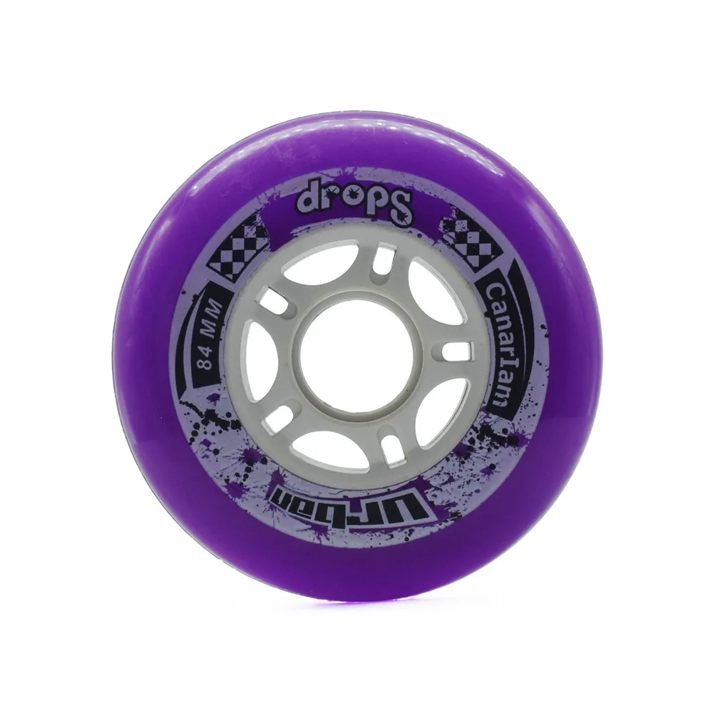 Супер эластичность 84 мм роликовые коньки колеса катки 608rs ABEC-9 высокоскоростной