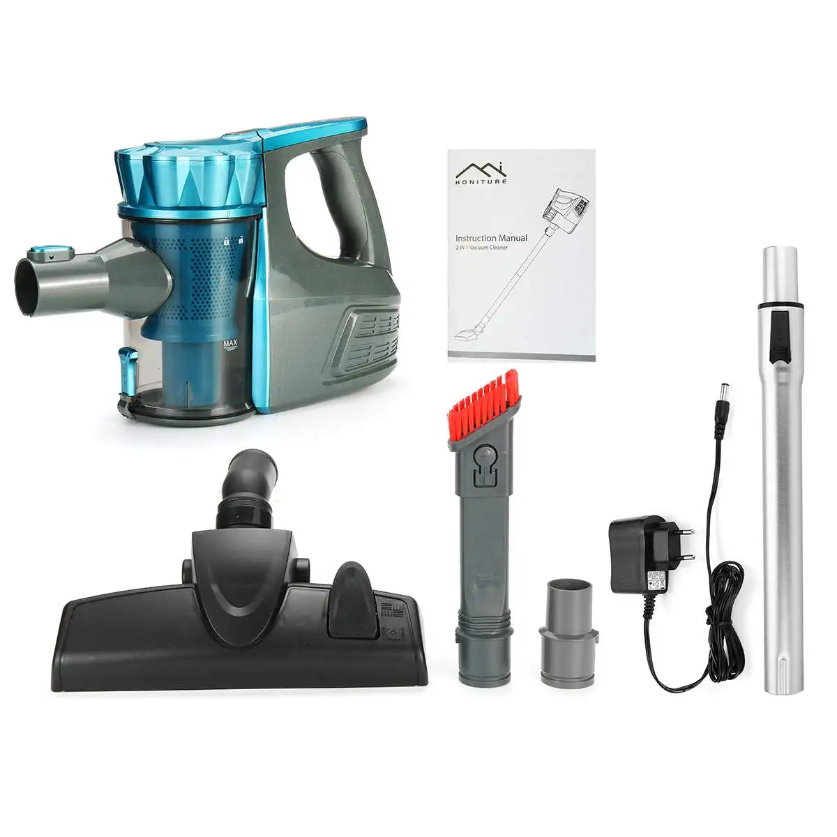 

Handheld 2-in-1 Vacuum Cleaner Home Wireless Cordless Vacuum Cleaners Portable Carpet Dust Collector Quadruple Filtration System