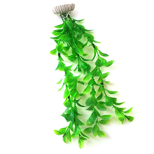 Новое безопасное зеленое искусственное аквариумное растение ландшафтное