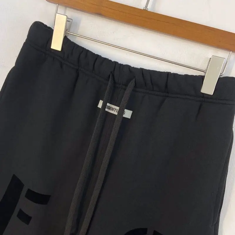 

2021 new fashion brand shorts cotton casual micro elastic black letter cotton for men and women