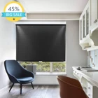 Затемняющие шторы для балкона с бесплатной перфорацией, универсальные легкие драпировки для дверей